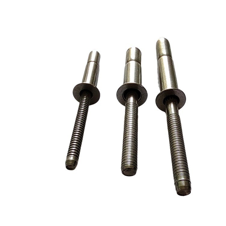 OEM accepté 4.8/6.4/7.8mm rivets aveugles en acier inoxydable avec tête ouverte contre-enfoncée