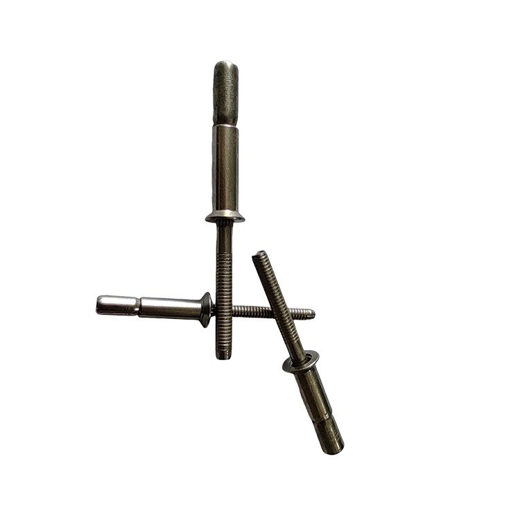 Meilleur vendeur Rivets aveugles en acier contre-enfoncée tête interverrouillage Rivet avec finition brillante