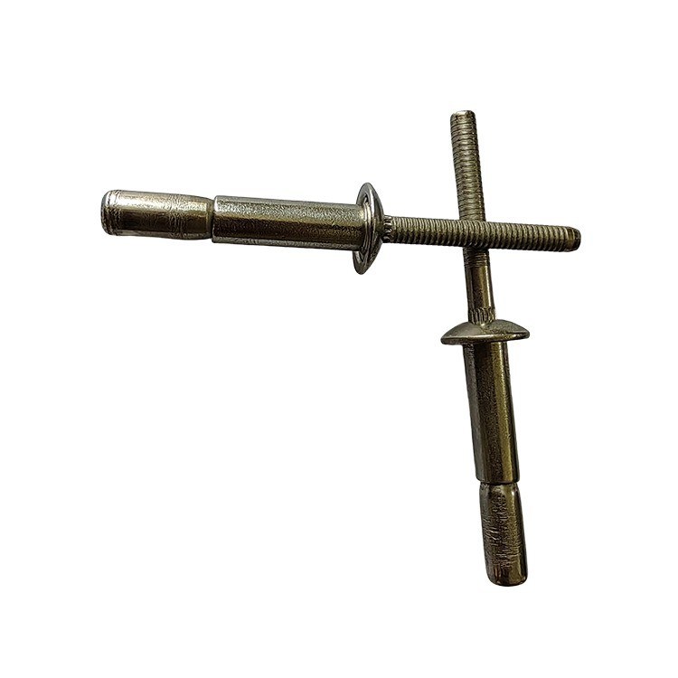 4.8 6,4 mm Tête de dôme en acier inoxydable Structural Multigrip Blind Unlock Type Rivets aveugles