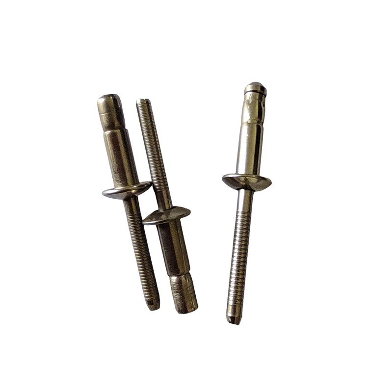 Rivets à tambour unique haute résistance à la traction simple fonctionnement type de verrouillage acier inoxydable