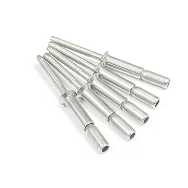 Coupe de type argenté 4,8 6,4 mm Tête de dôme en acier inoxydable Structural Multigrip Rivets aveugles